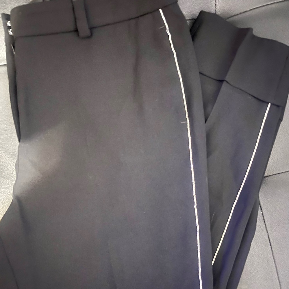 Black Peserico Trousers Size 44/8